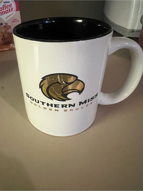 Other - Southern Miss Golden Eagles White & Black Logo Mug